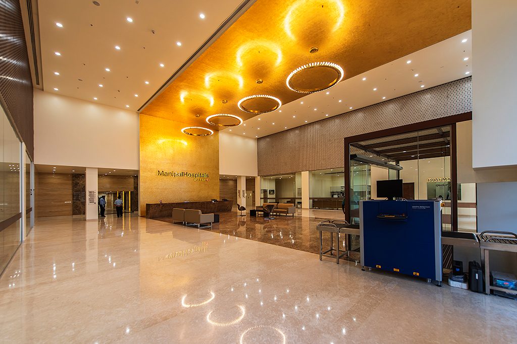 Manipal Hospital Whitefield, Bangalore — Building and Access