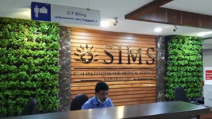SIMS Hospital Chennai — Building and Access