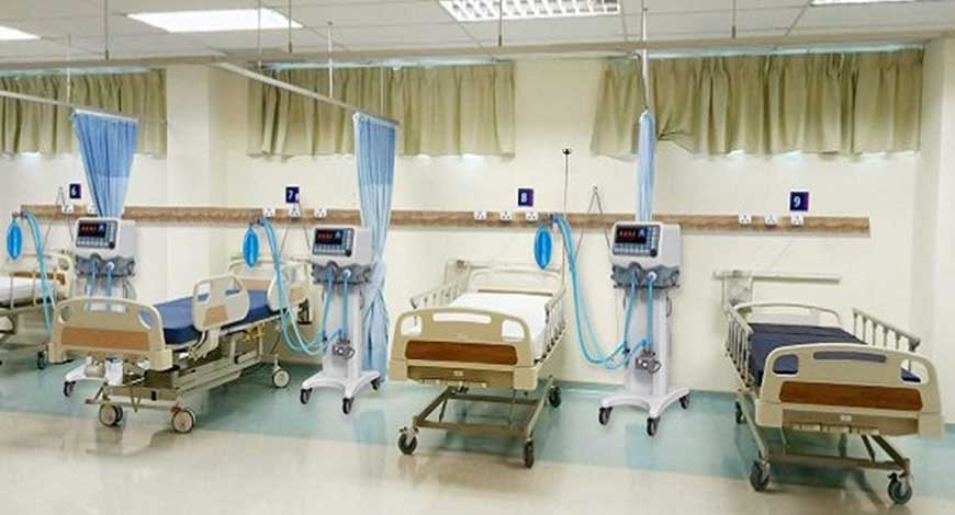 Hospital Corridor and Inpatient Care Area
