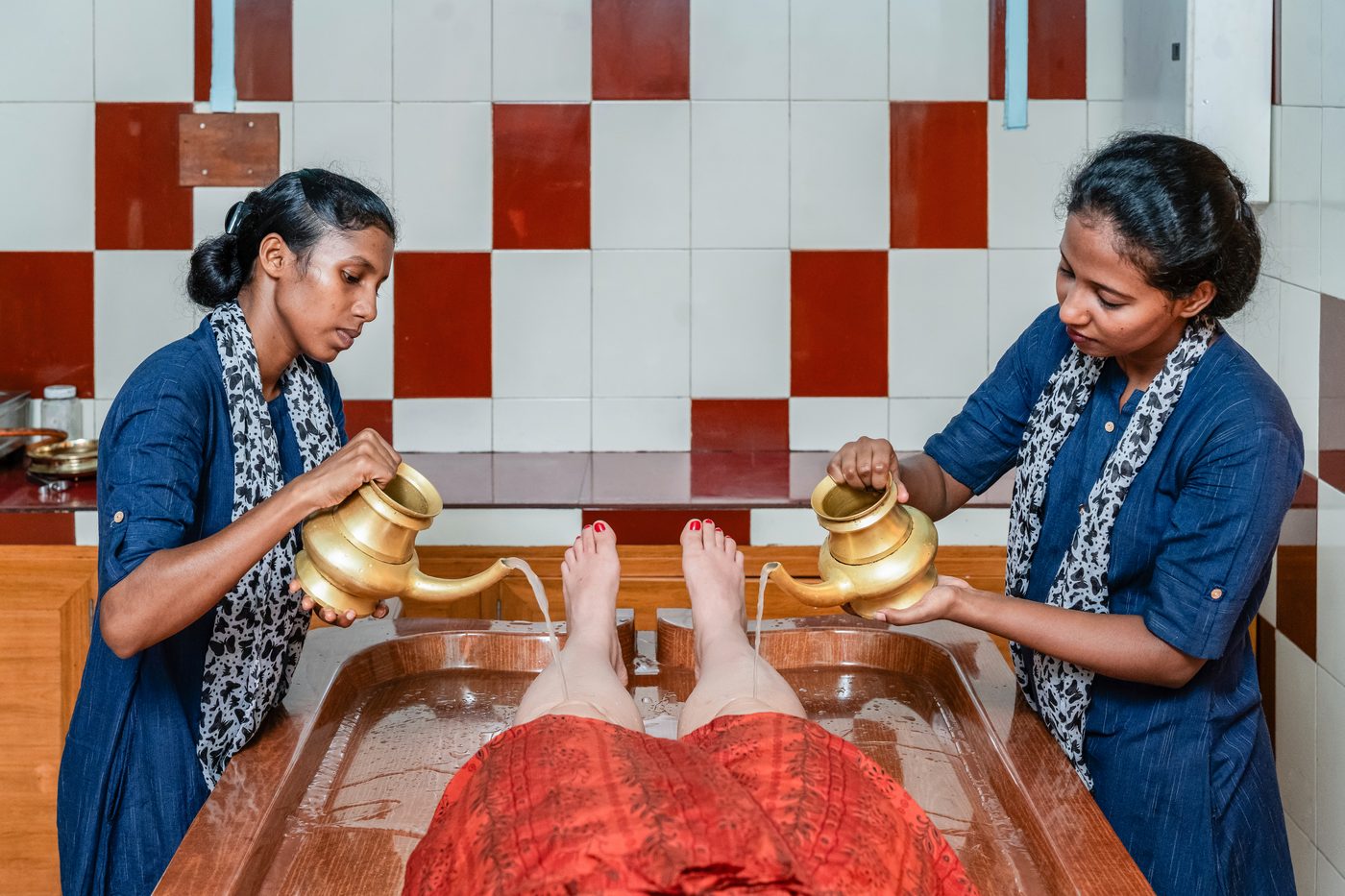 Ayurvedic therapy at Chamundi Hill Palace Kerala