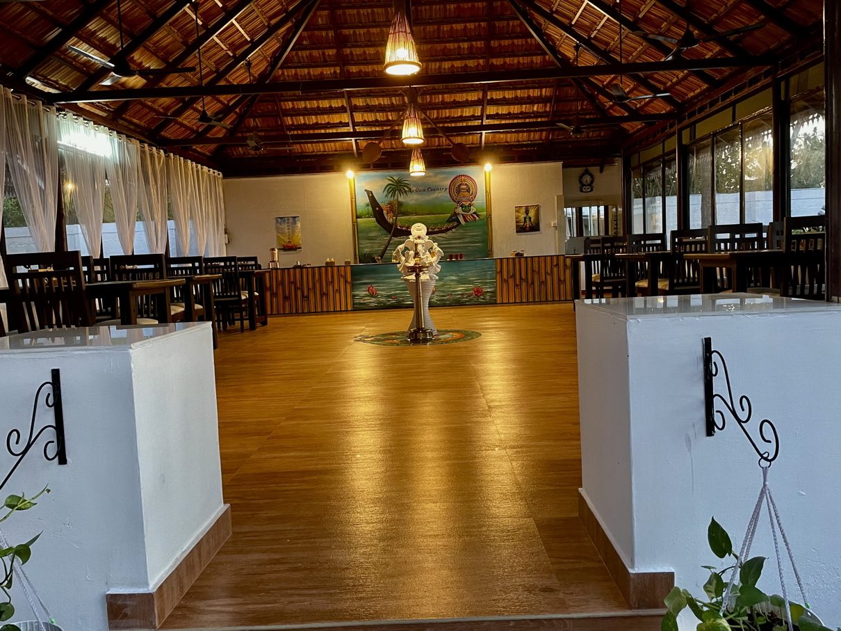 Open Dining Hall At Veda5 Ayurveda Living Village