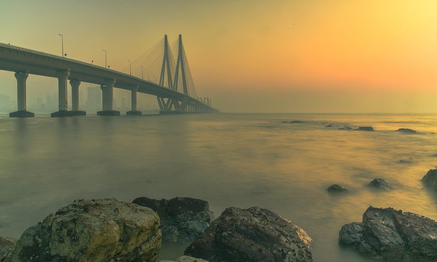 The Bandra-Worli Sea Link In Mumbai