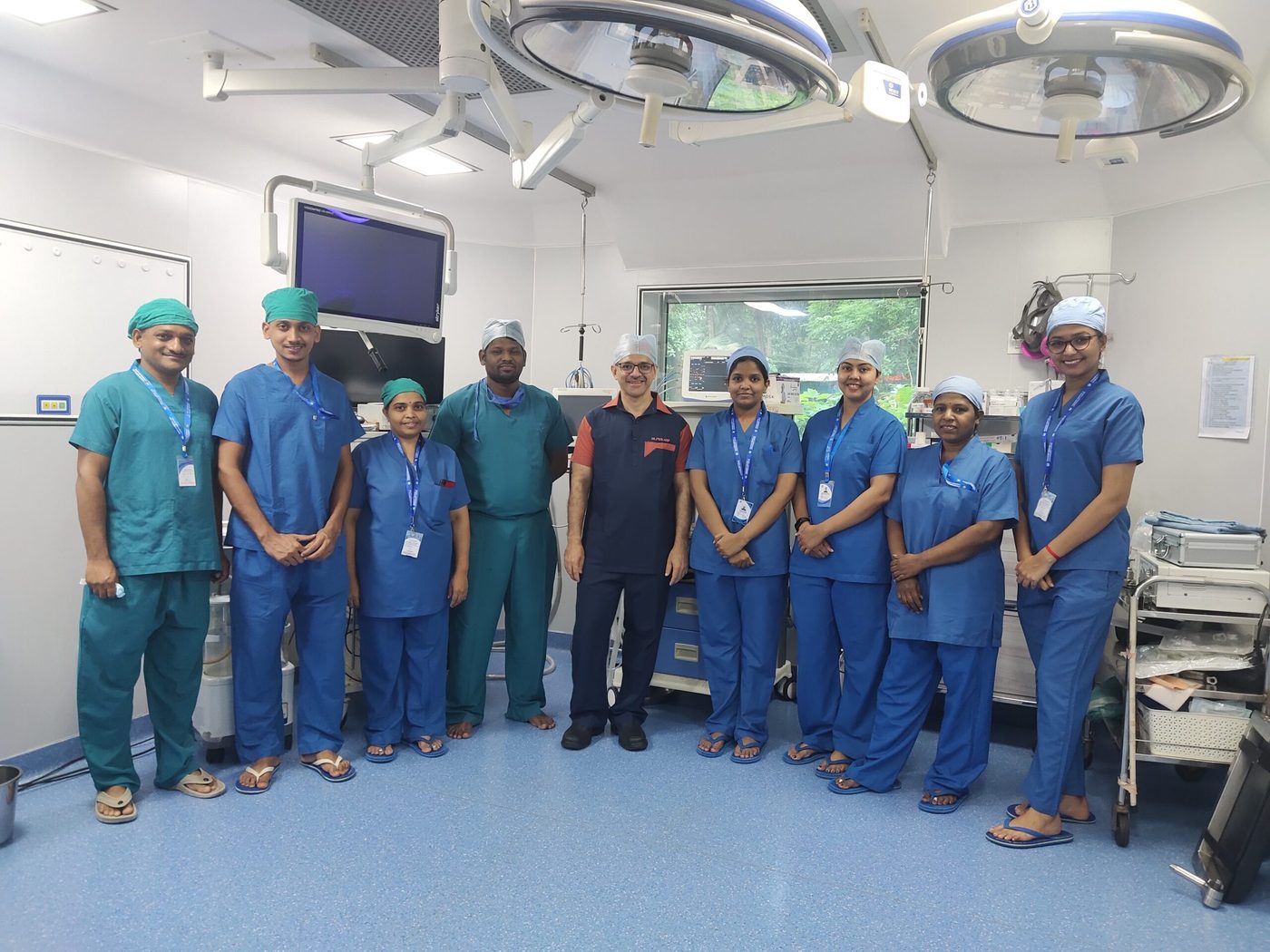 Cancer Specialist Team, Savaikar Hospital, Goa - Hospital Building