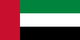 The United Arab Emirates Flag