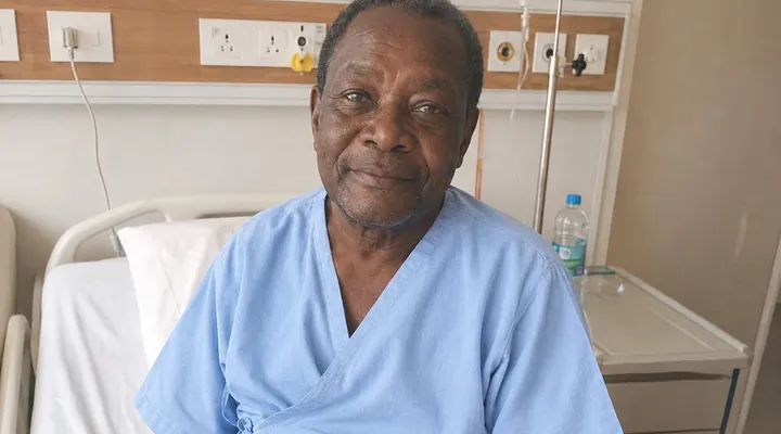 Mr. Joaquim Langa From Mozambique After Esophageal Cancer Surgery In India