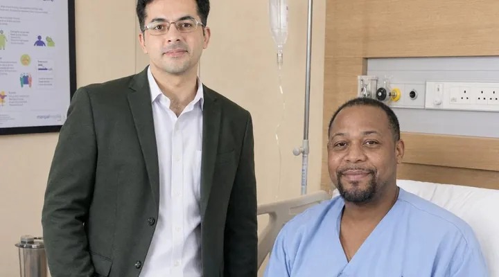Mr. Michael Brown From Jamaica After Sleeve Gastrectomy Surgery In India