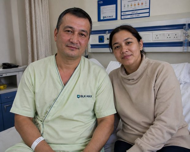 Mr. Batyr Charyev From Turkmenistan After Partial Nephrectomy Surgery In India
