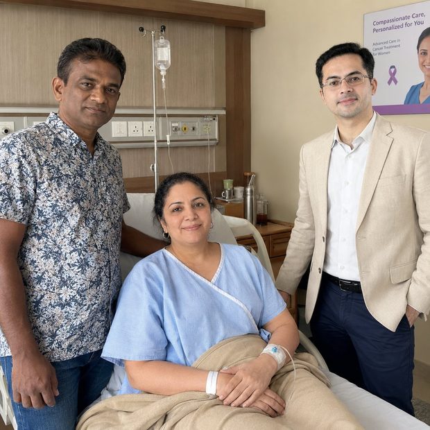 Ms. Patricia Mohammed From Trinidad and Tobago After Radical Hysterectomy Surgery In India