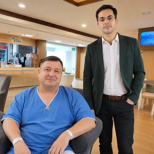 Mr. Adrian Popa From Romania After Revision Bariatric Surgery In India