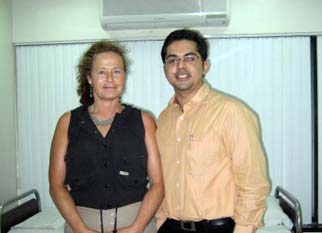 Miss Linda Tucker — UK Patient Success Story Breast Augmentation Saline Breast Implants India