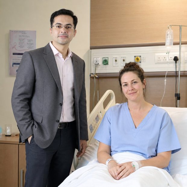 Ms. Isla Williams From New Zealand After Cytoreductive Ovarian Cancer Surgery In India