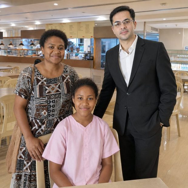 Ms. Maria Namaliu From Papua New Guinea After Pediatric Kidney Transplant In India