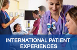 International patient experiences